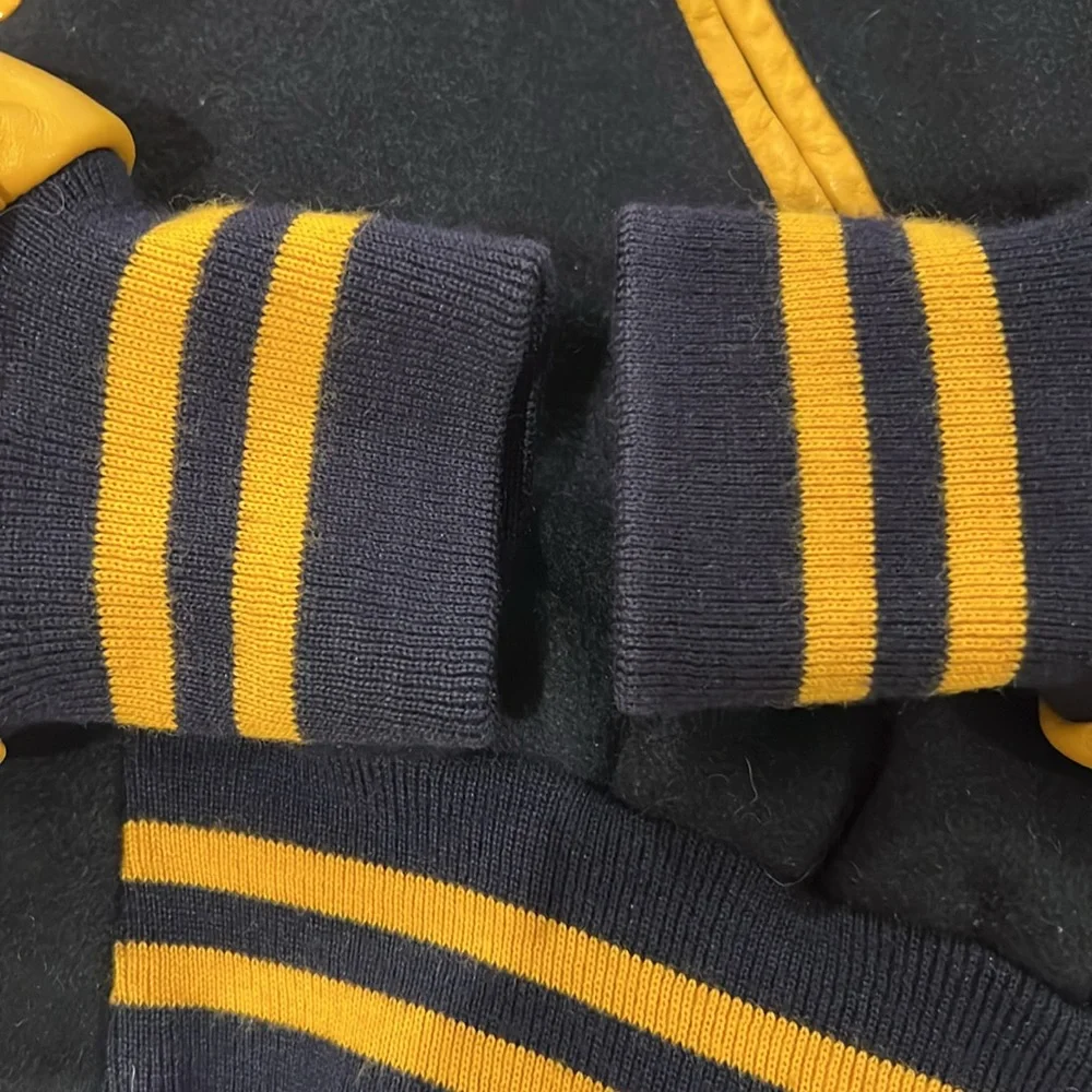 Vintage Notre Dame Holloway Varsity Jacket - Picture 8 of 11